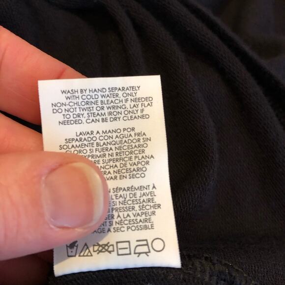 Cabi Gala black v neck knit tunic top size Extra Small XS #3415 - Picture 10 of 13